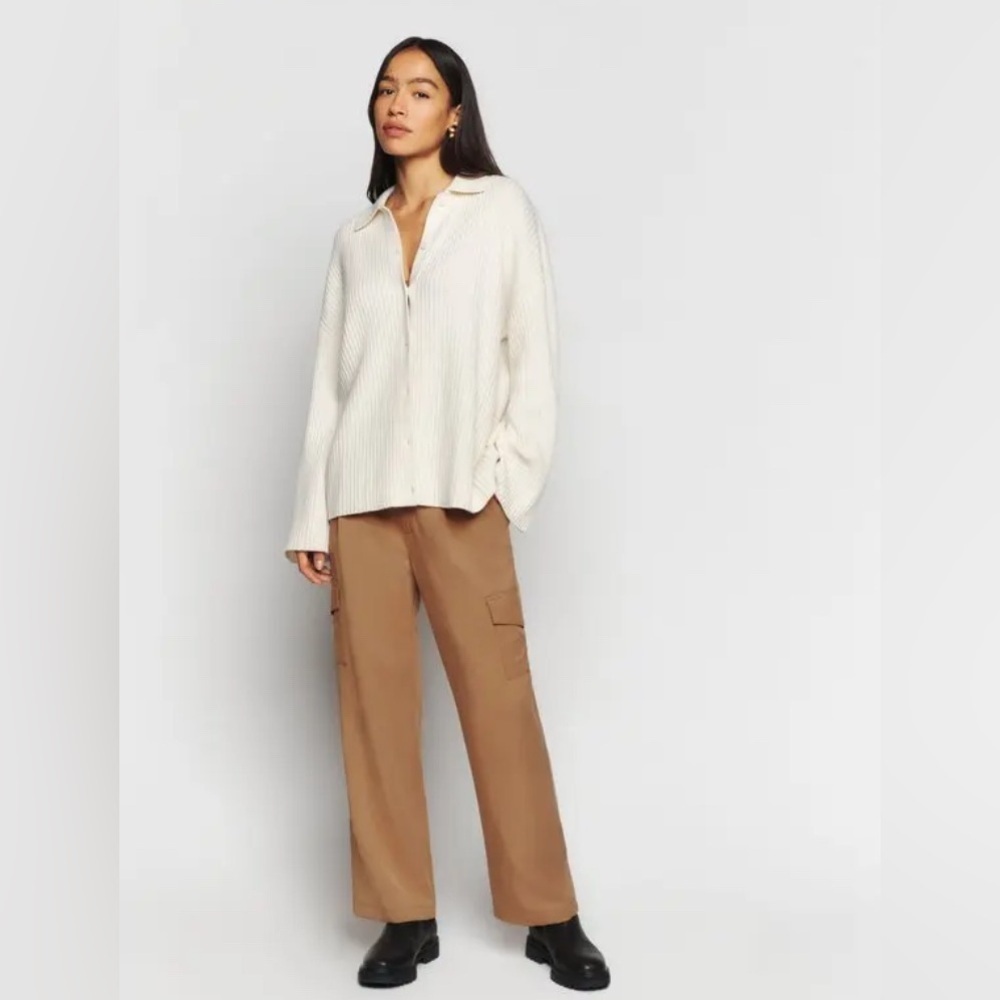 Reformation Straight-Leg Jackson Pant, Size 2